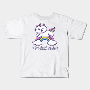 im dead inside Kids T-Shirt